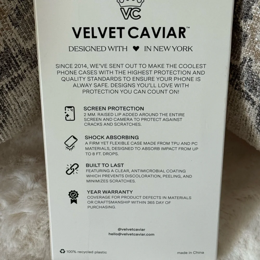 🌷Velvet Caviar Pink Glitter Ghost iPhone 15 Pro Max Phone Case - Picture 5 of 5